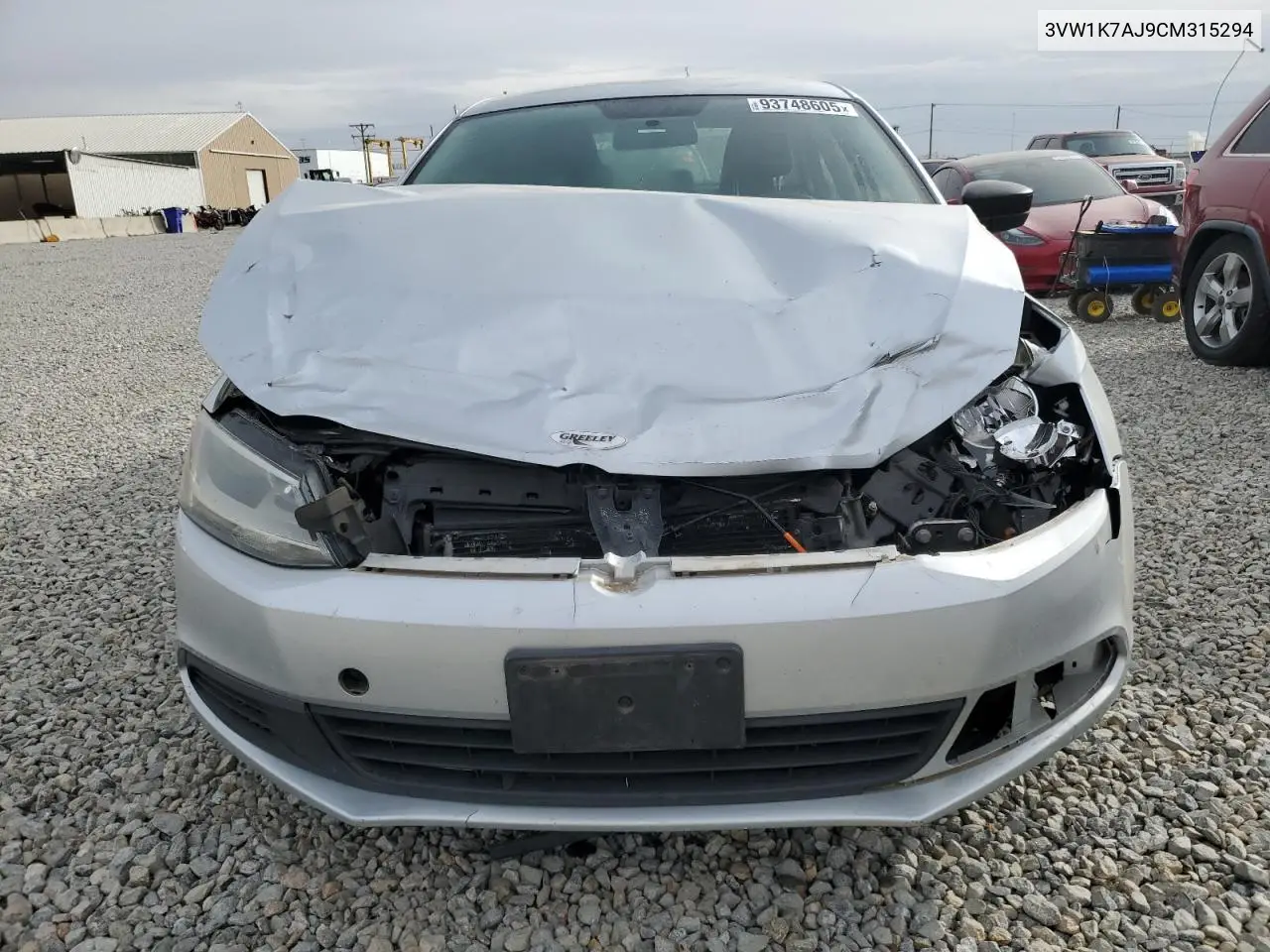 3VW1K7AJ9CM315294 2012 Volkswagen Jetta Base