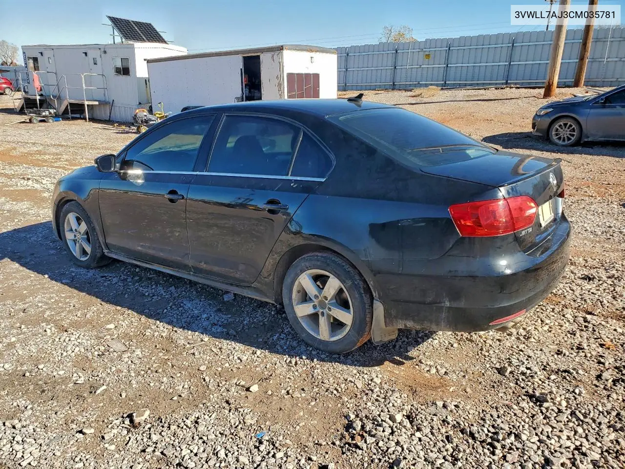 3VWLL7AJ3CM035781 2012 Volkswagen Jetta Tdi