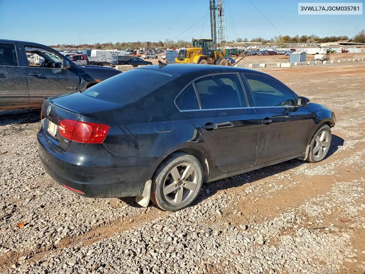 3VWLL7AJ3CM035781 2012 Volkswagen Jetta Tdi