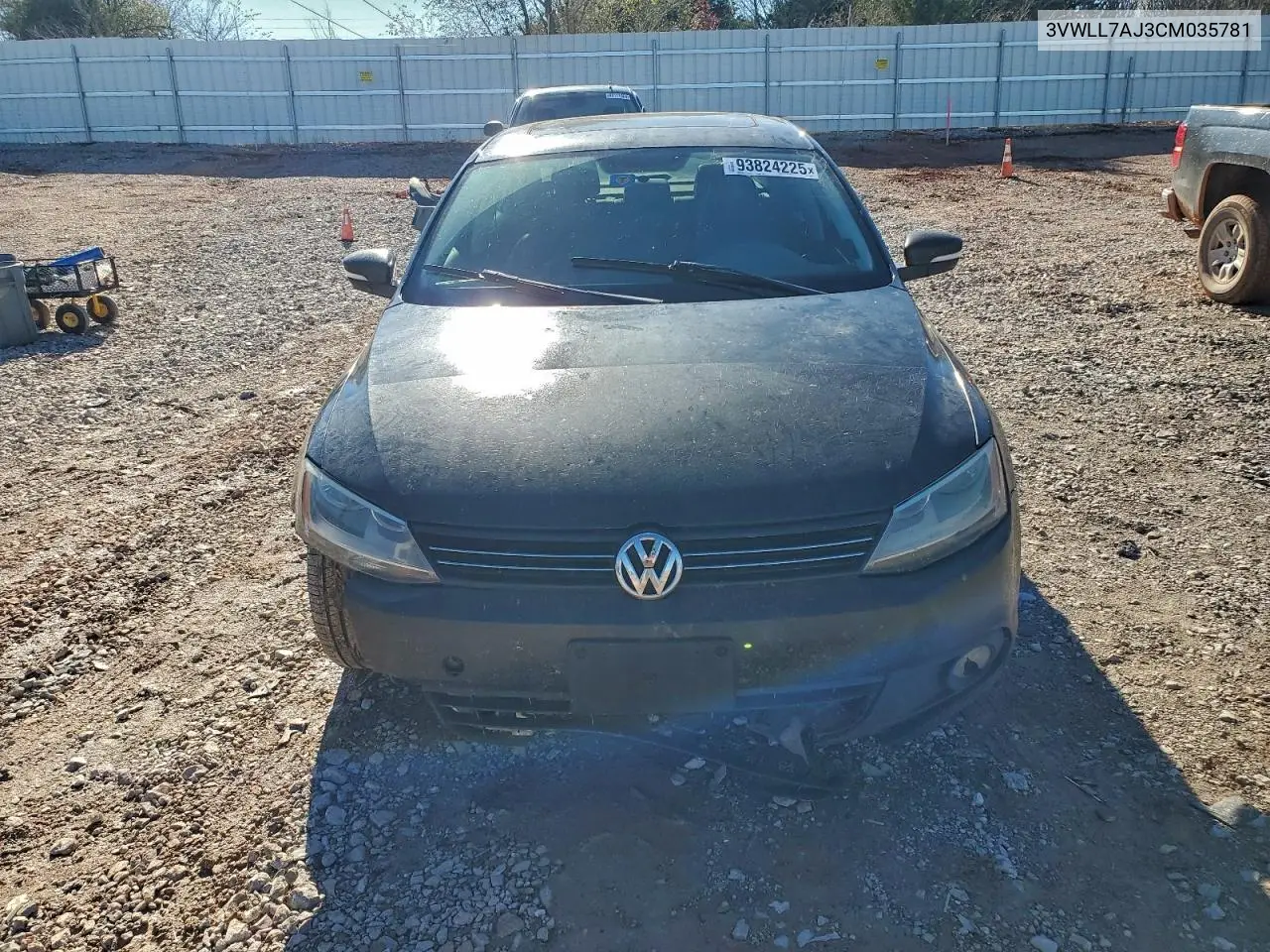 3VWLL7AJ3CM035781 2012 Volkswagen Jetta Tdi