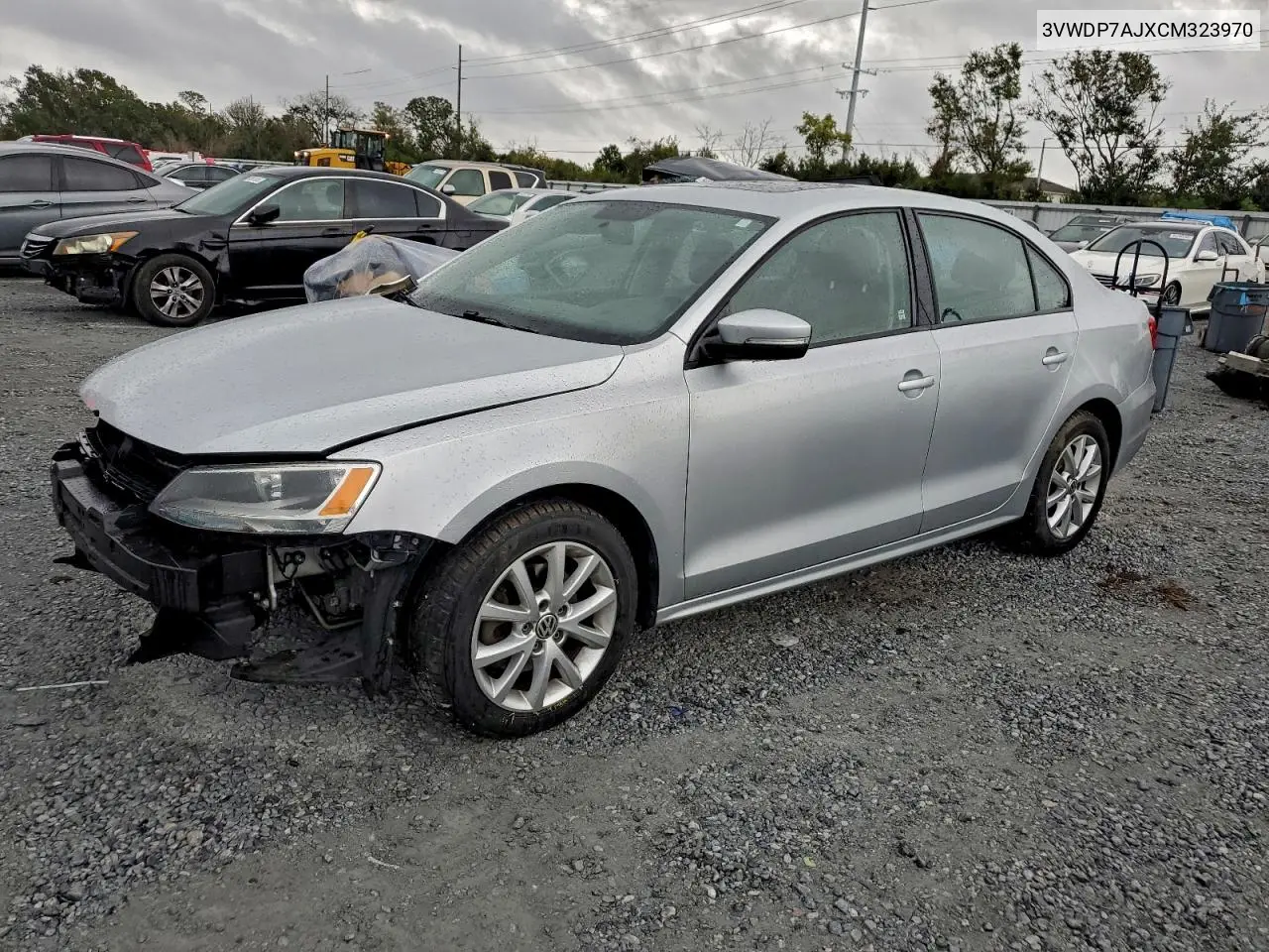 3VWDP7AJXCM323970 2012 Volkswagen Jetta Se