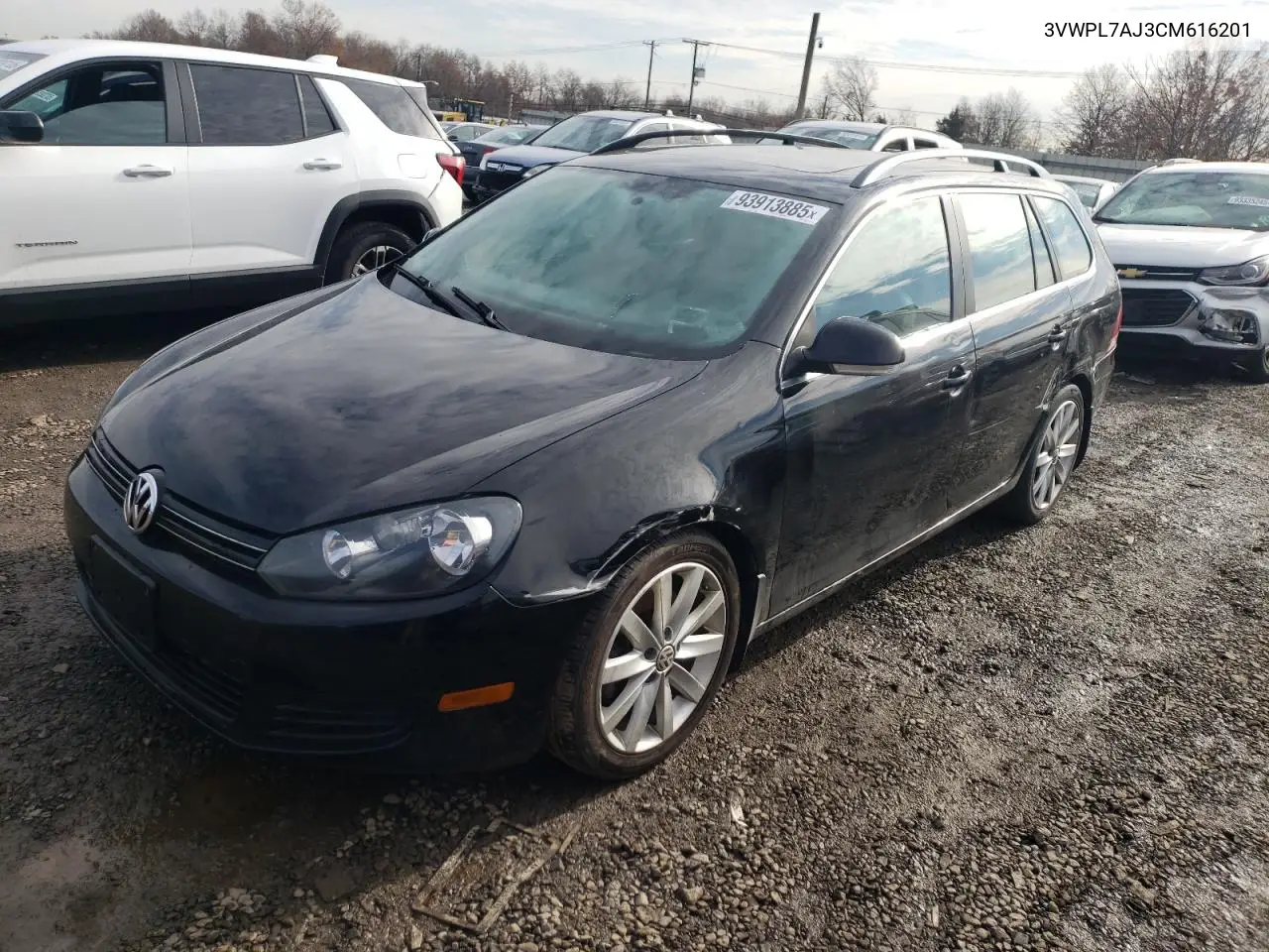 3VWPL7AJ3CM616201 2012 Volkswagen Jetta Tdi