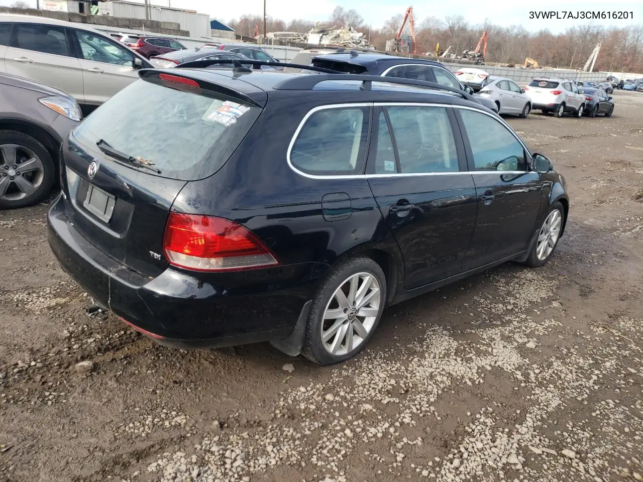 3VWPL7AJ3CM616201 2012 Volkswagen Jetta Tdi