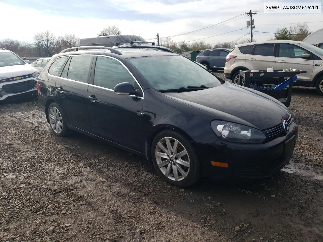 3VWPL7AJ3CM616201 2012 Volkswagen Jetta Tdi