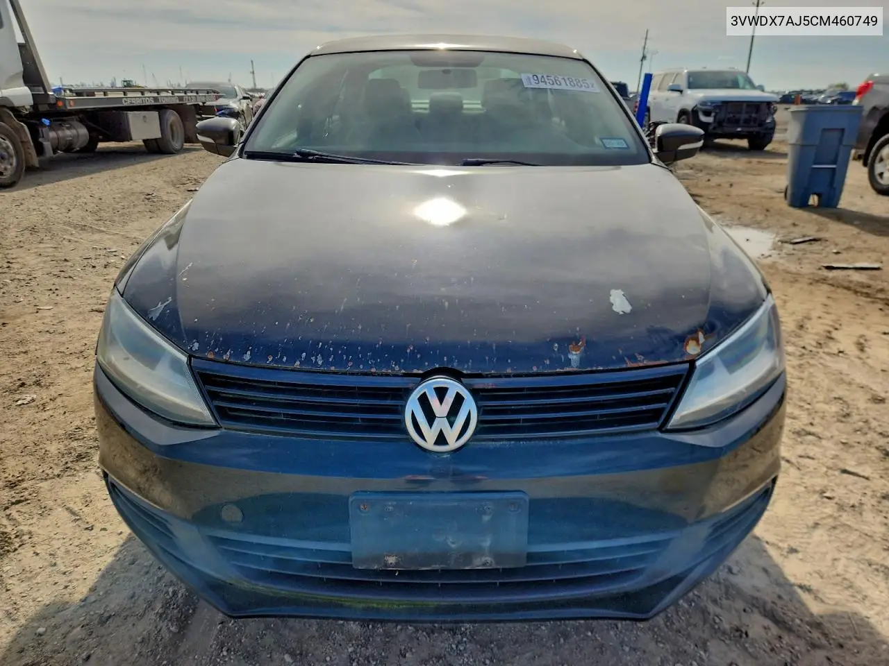 3VWDX7AJ5CM460749 2012 Volkswagen Jetta Se