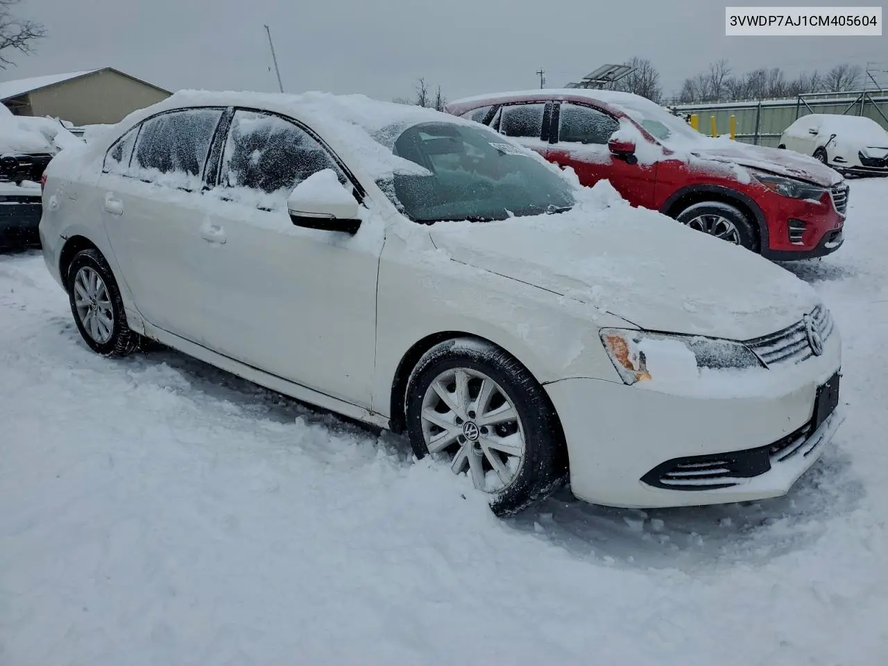 3VWDP7AJ1CM405604 2012 Volkswagen Jetta Se