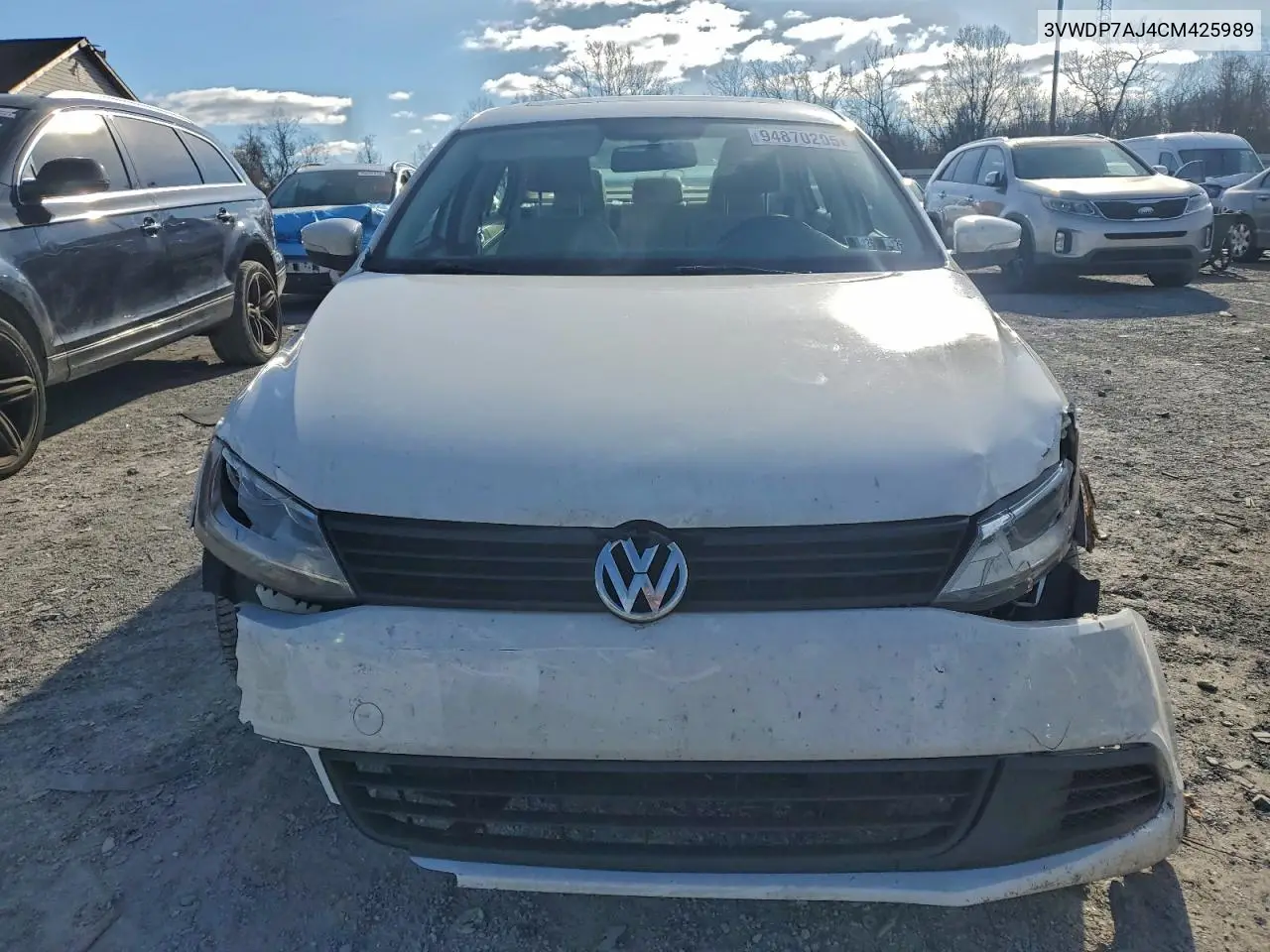 3VWDP7AJ4CM425989 2012 Volkswagen Jetta Se