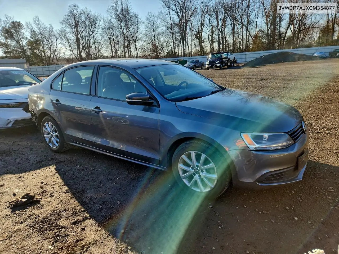 3VWDP7AJXCM354877 2012 Volkswagen Jetta Se