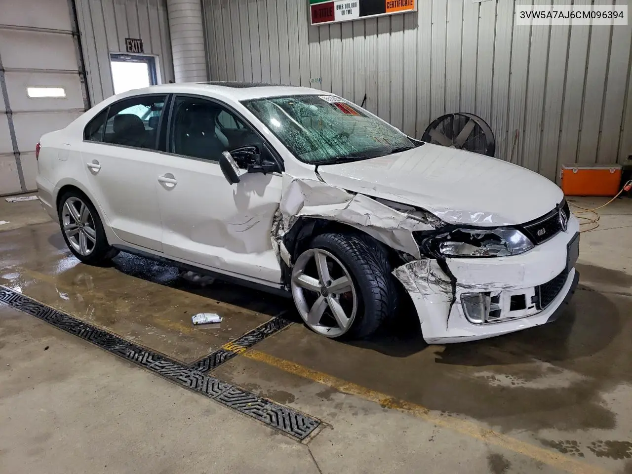 3VW5A7AJ6CM096394 2012 Volkswagen Jetta Gli