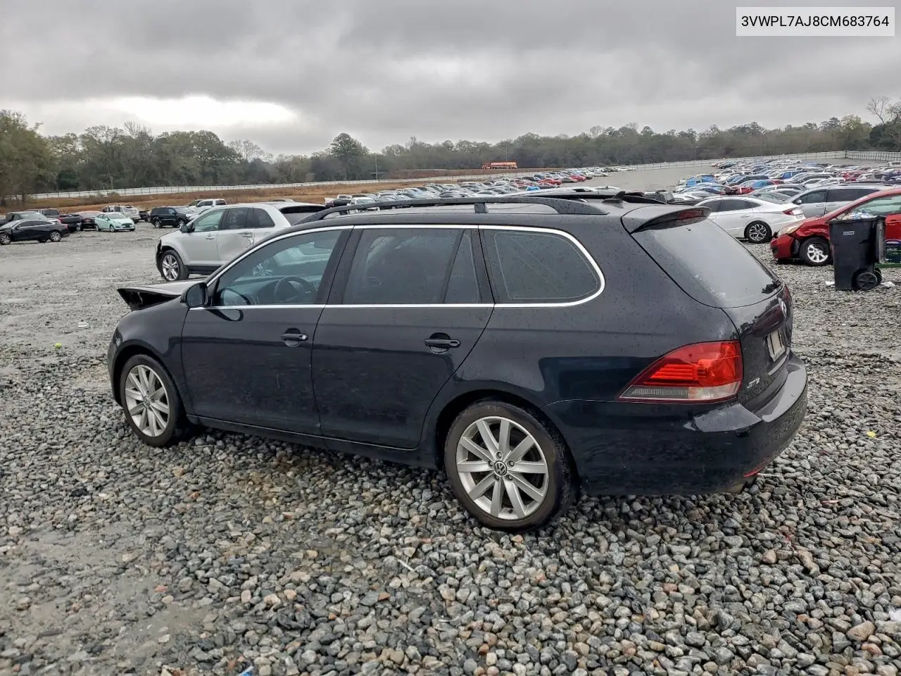 3VWPL7AJ8CM683764 2012 Volkswagen Jetta Tdi
