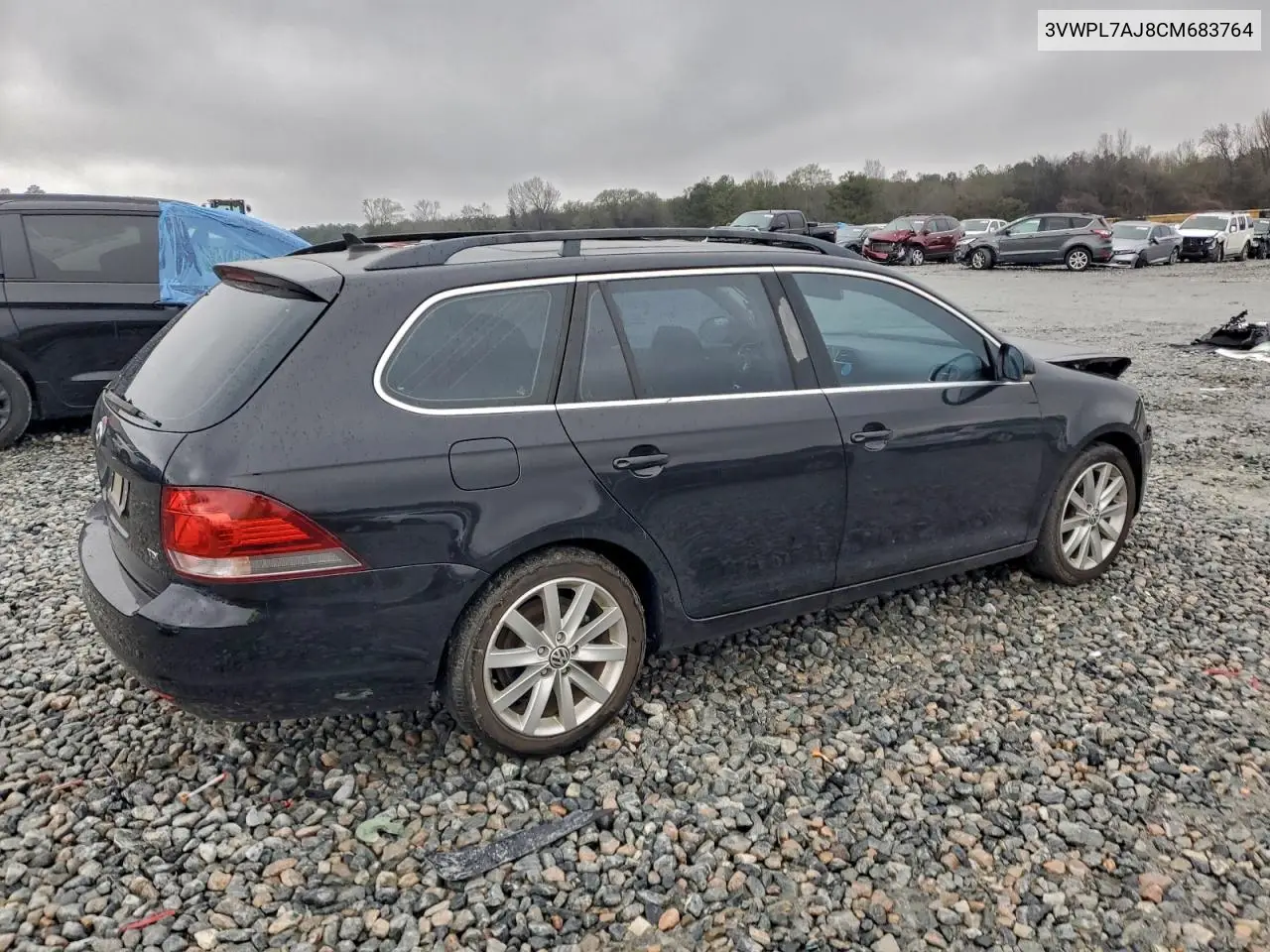 3VWPL7AJ8CM683764 2012 Volkswagen Jetta Tdi