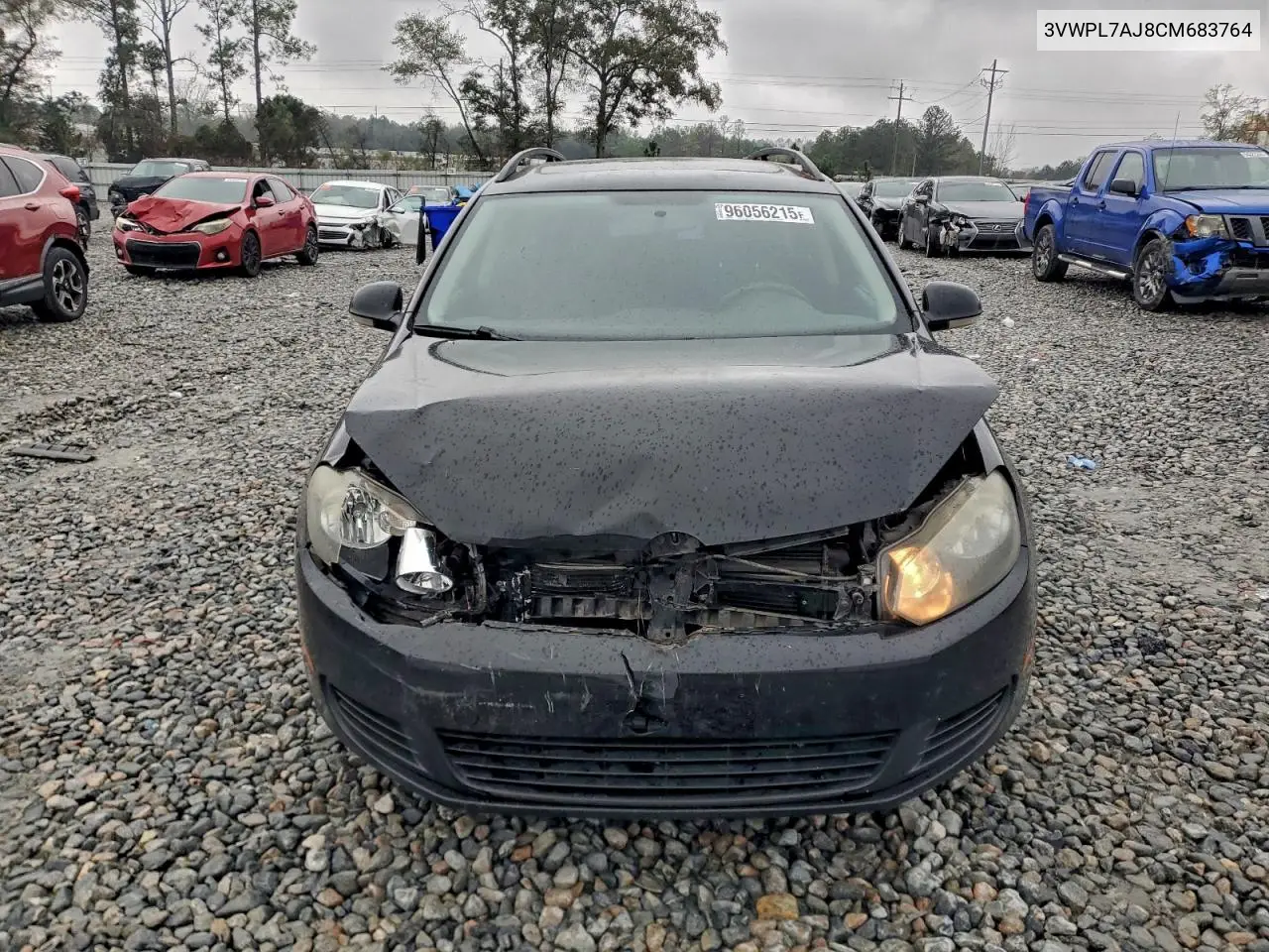 3VWPL7AJ8CM683764 2012 Volkswagen Jetta Tdi