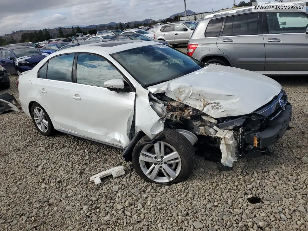 3VW637AJXDM292967 2013 Volkswagen Jetta Hybrid