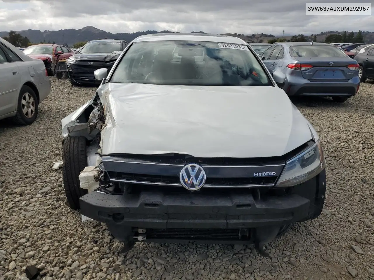 3VW637AJXDM292967 2013 Volkswagen Jetta Hybrid