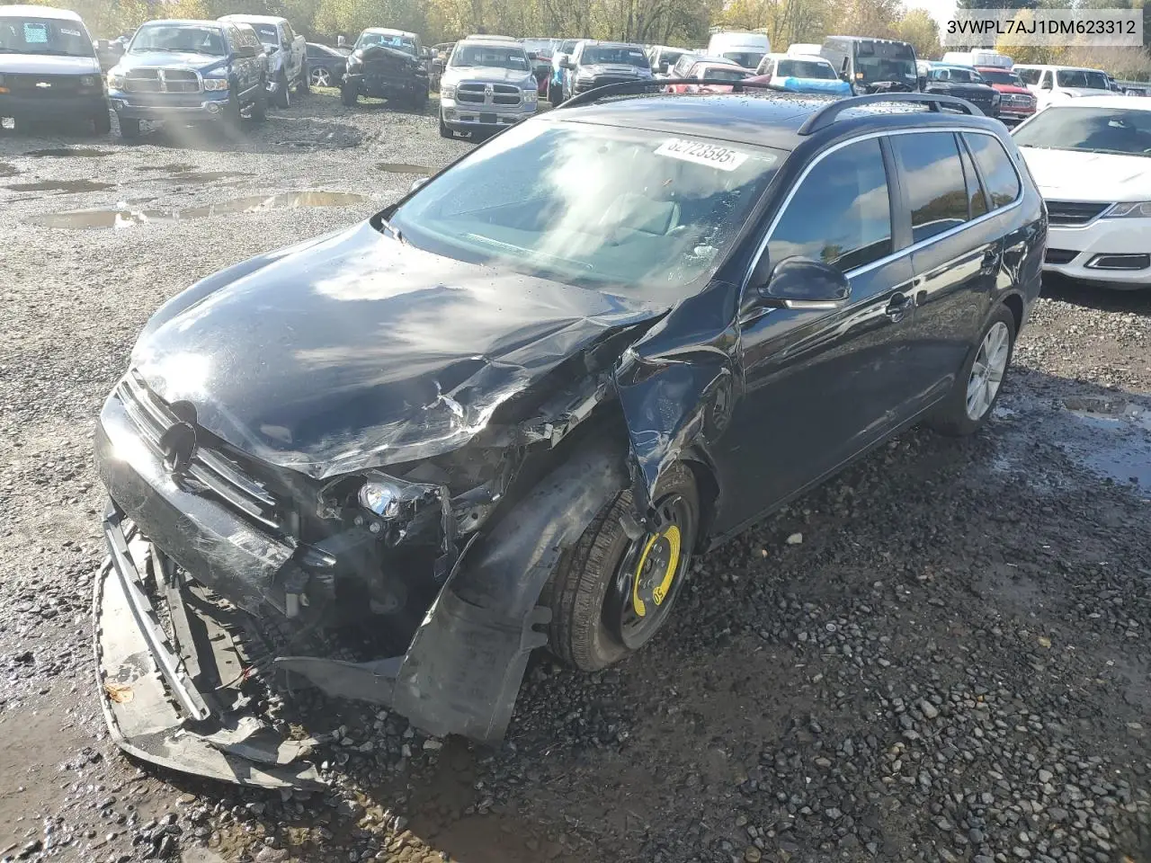 3VWPL7AJ1DM623312 2013 Volkswagen Jetta Tdi