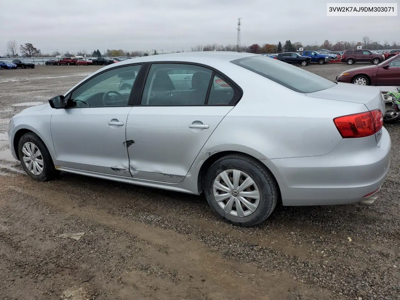 3VW2K7AJ9DM303071 2013 Volkswagen Jetta Base