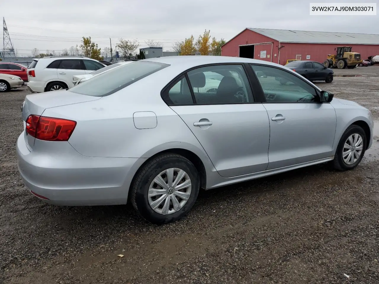 3VW2K7AJ9DM303071 2013 Volkswagen Jetta Base