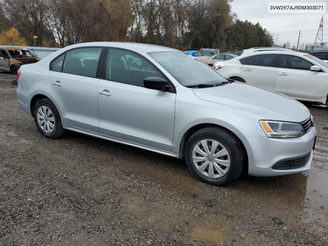3VW2K7AJ9DM303071 2013 Volkswagen Jetta Base