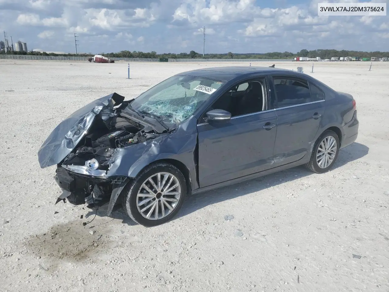 3VWLX7AJ2DM375624 2013 Volkswagen Jetta Sel