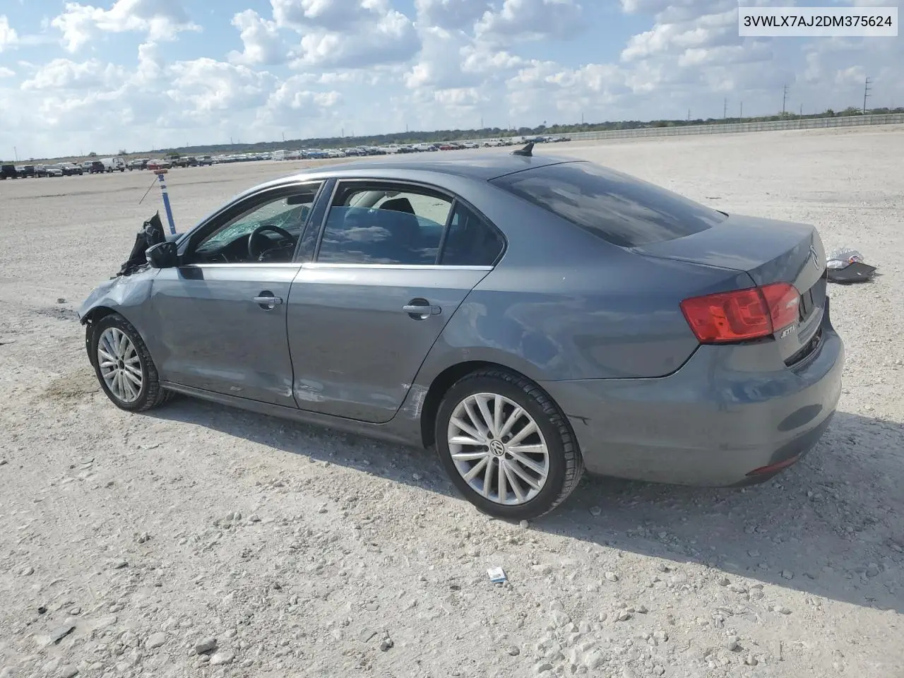 3VWLX7AJ2DM375624 2013 Volkswagen Jetta Sel