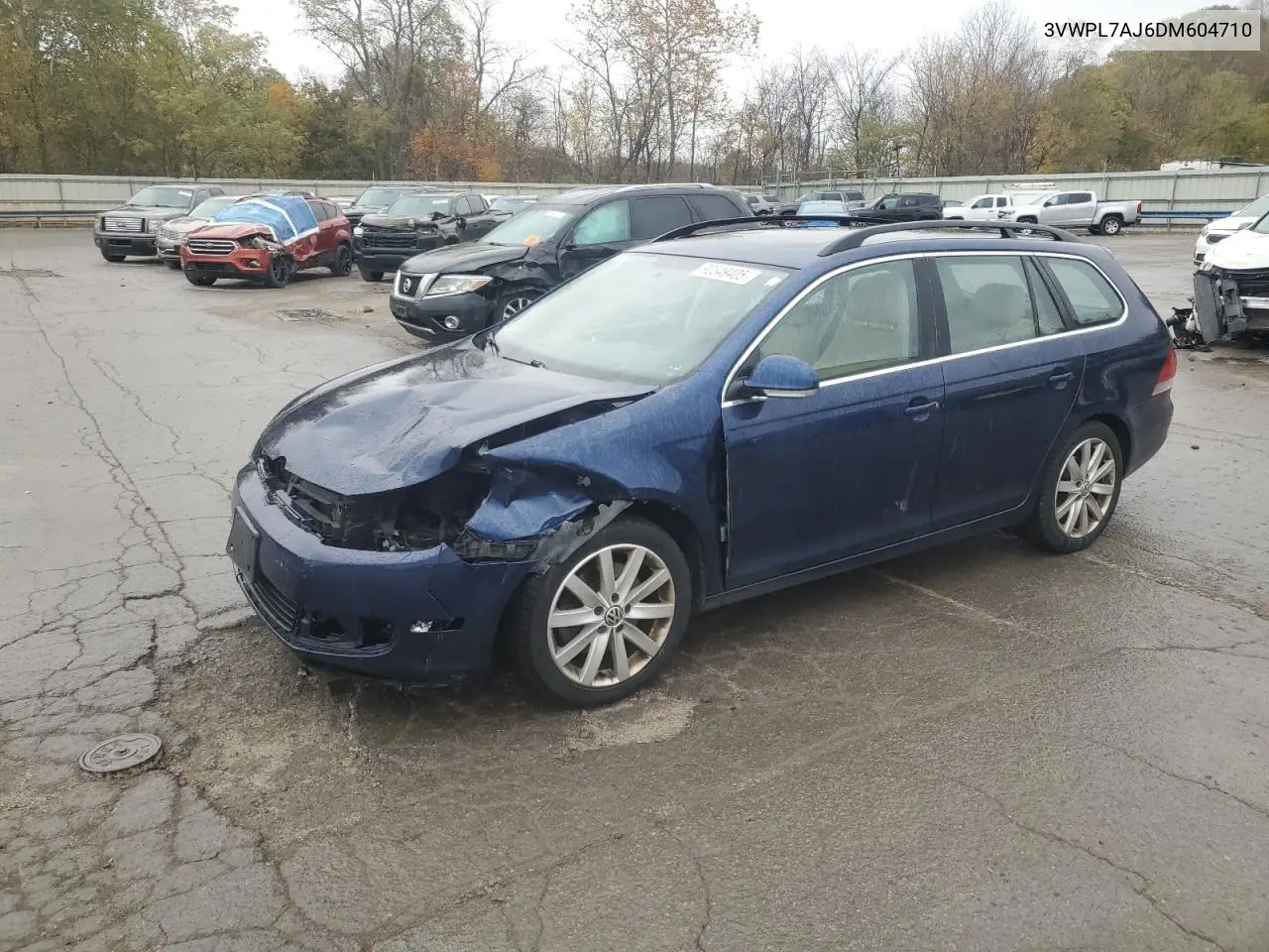 3VWPL7AJ6DM604710 2013 Volkswagen Jetta Tdi