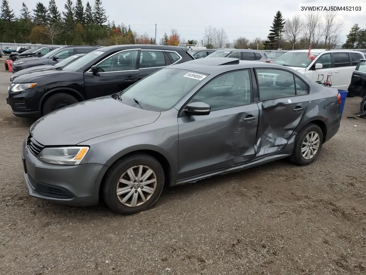 3VWDK7AJ5DM452103 2013 Volkswagen Jetta Se