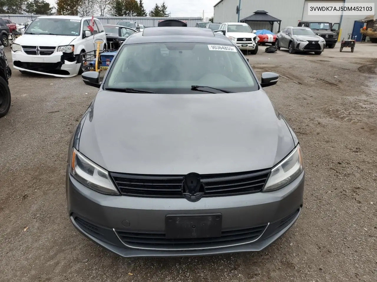 3VWDK7AJ5DM452103 2013 Volkswagen Jetta Se