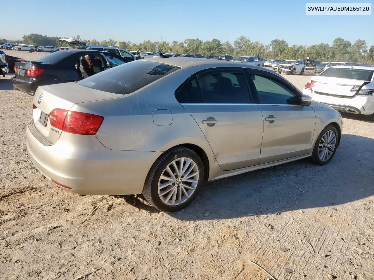 3VWLP7AJ5DM265120 2013 Volkswagen Jetta Sel