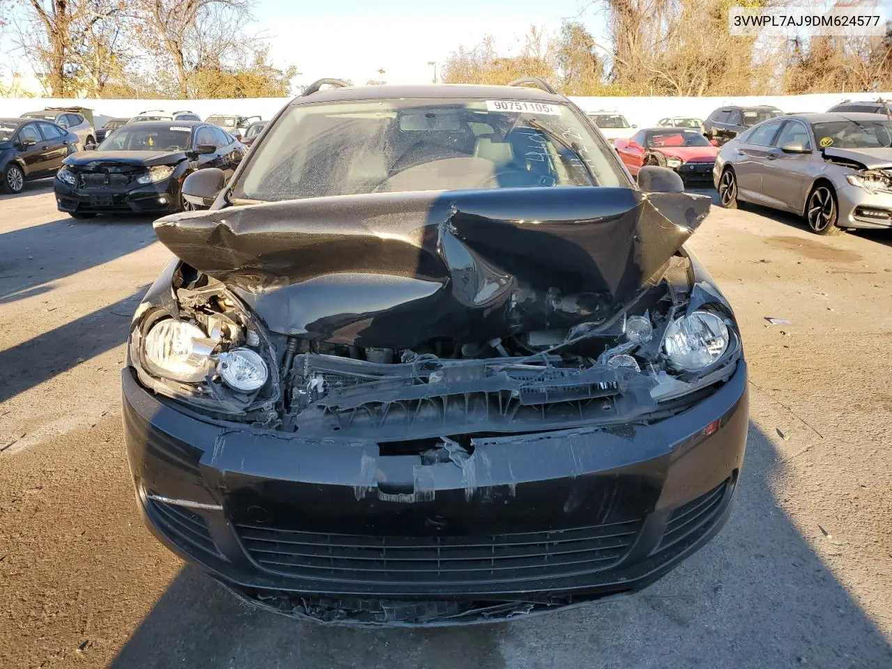 3VWPL7AJ9DM624577 2013 Volkswagen Jetta Tdi