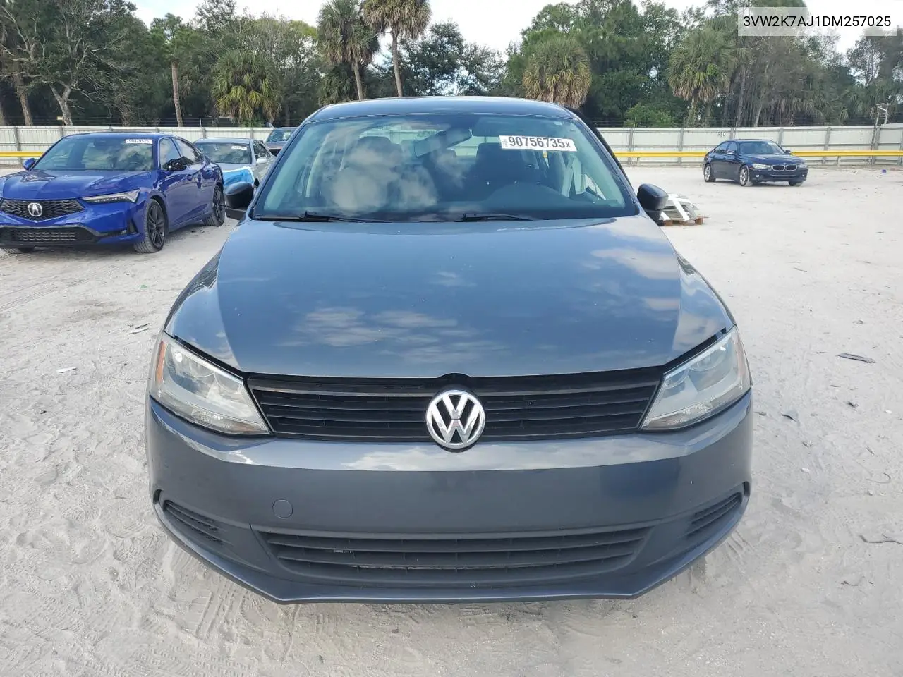 3VW2K7AJ1DM257025 2013 Volkswagen Jetta Base