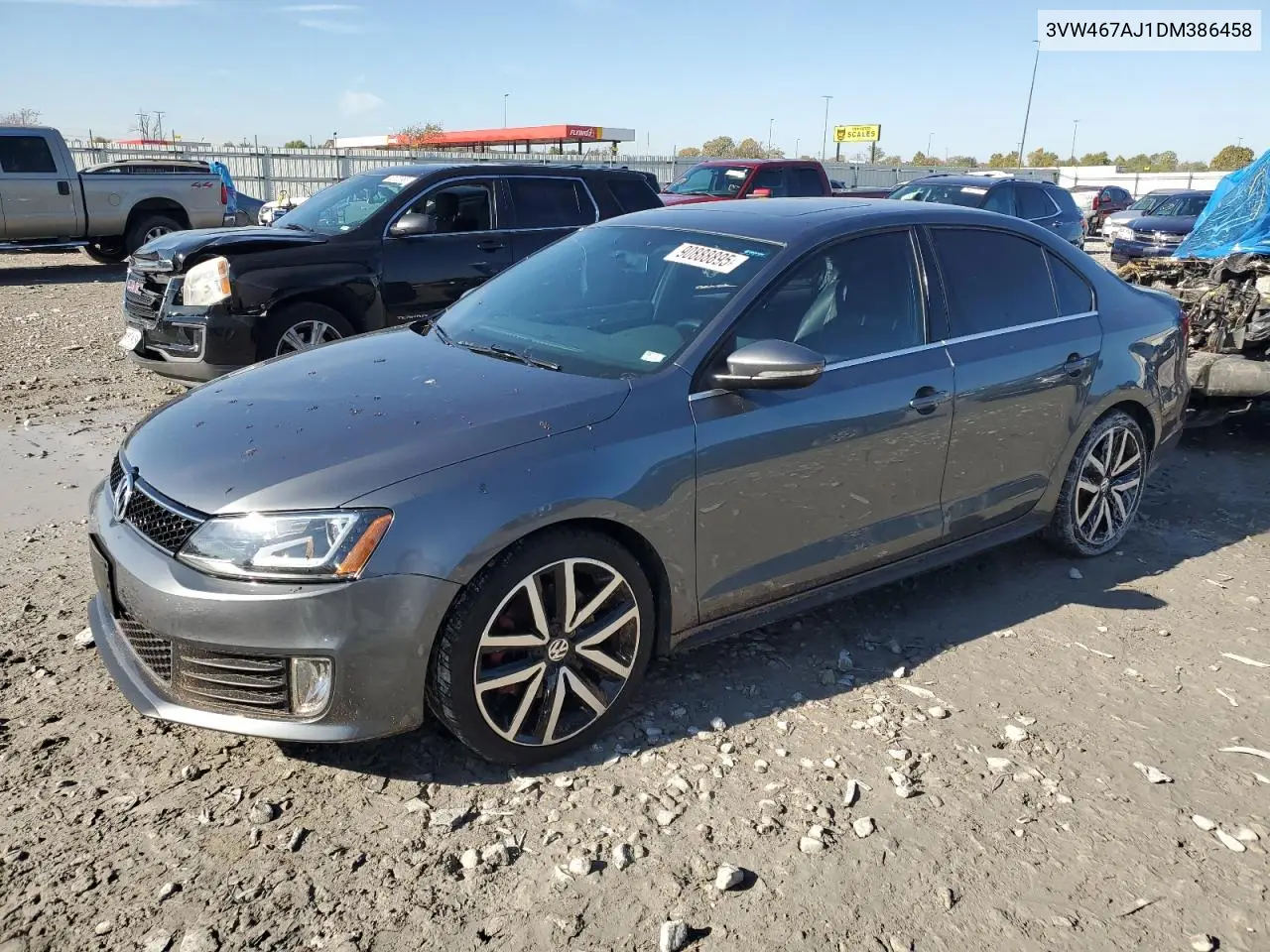 3VW467AJ1DM386458 2013 Volkswagen Jetta Gli