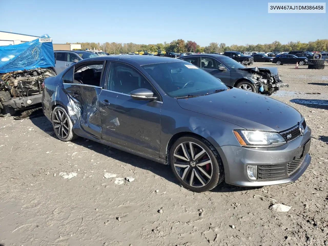 3VW467AJ1DM386458 2013 Volkswagen Jetta Gli