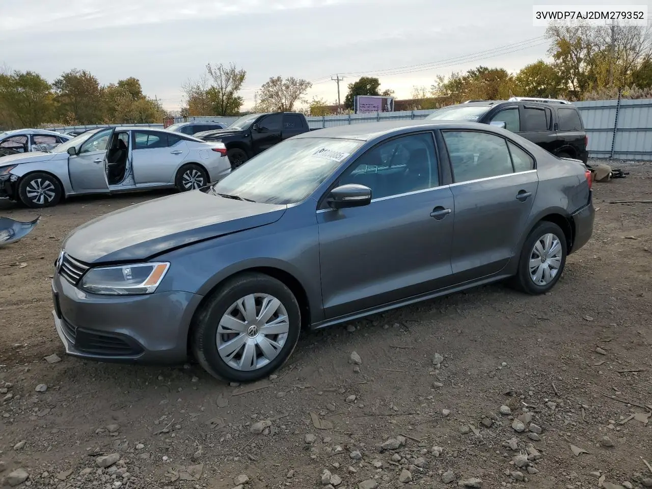 3VWDP7AJ2DM279352 2013 Volkswagen Jetta Se