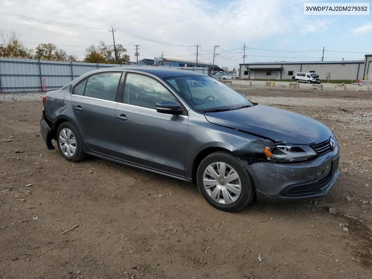3VWDP7AJ2DM279352 2013 Volkswagen Jetta Se