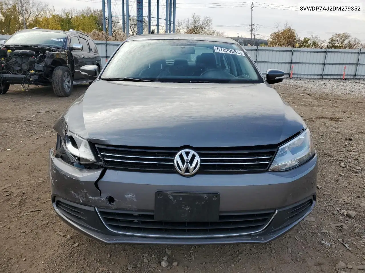 3VWDP7AJ2DM279352 2013 Volkswagen Jetta Se