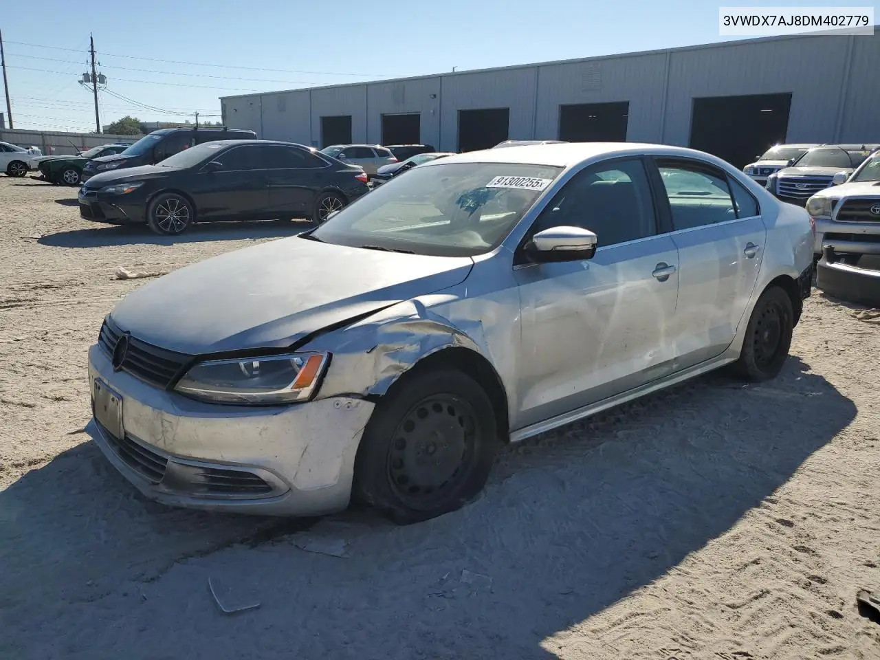 3VWDX7AJ8DM402779 2013 Volkswagen Jetta Se