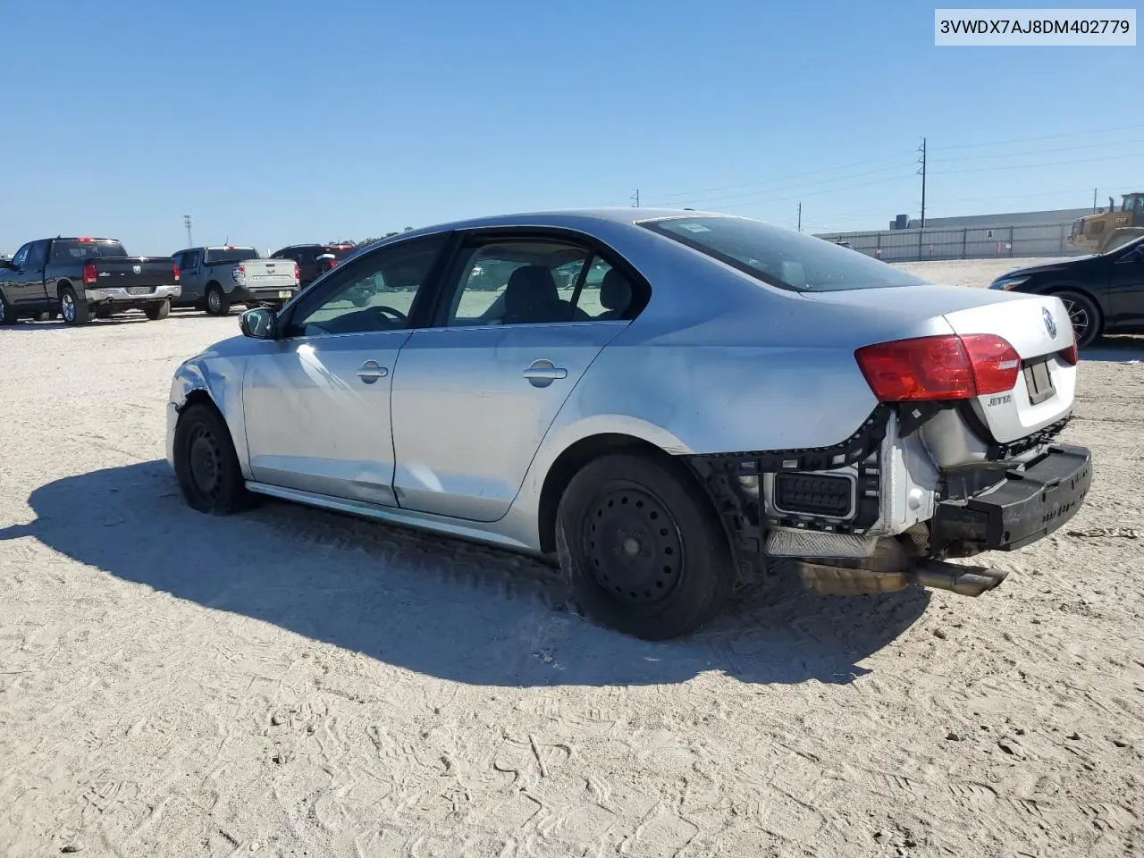 3VWDX7AJ8DM402779 2013 Volkswagen Jetta Se