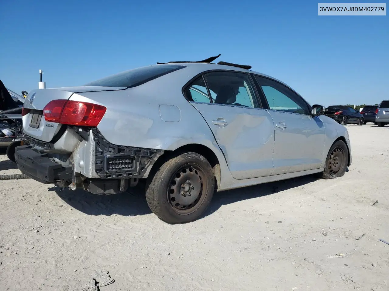3VWDX7AJ8DM402779 2013 Volkswagen Jetta Se