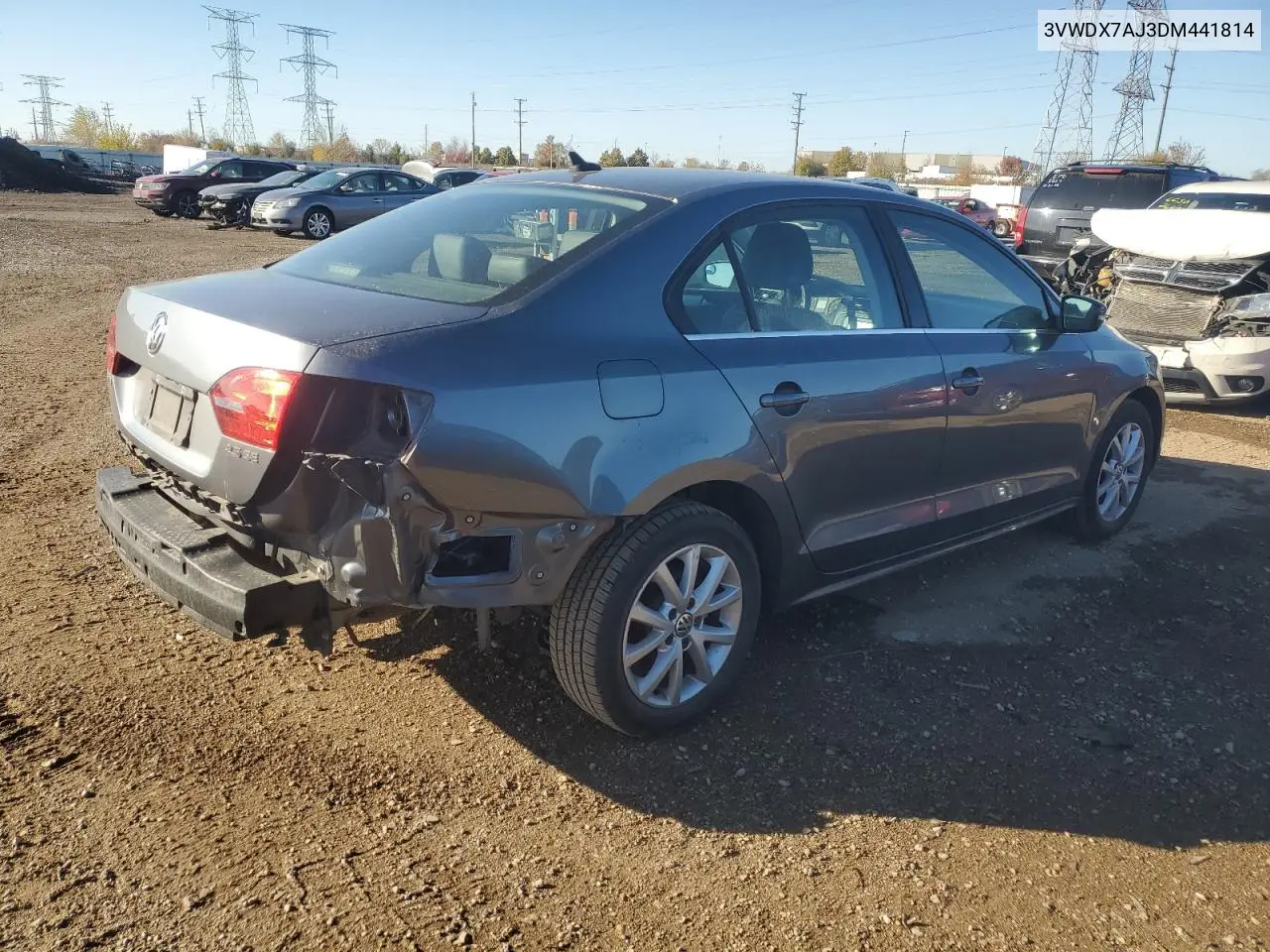 3VWDX7AJ3DM441814 2013 Volkswagen Jetta Se
