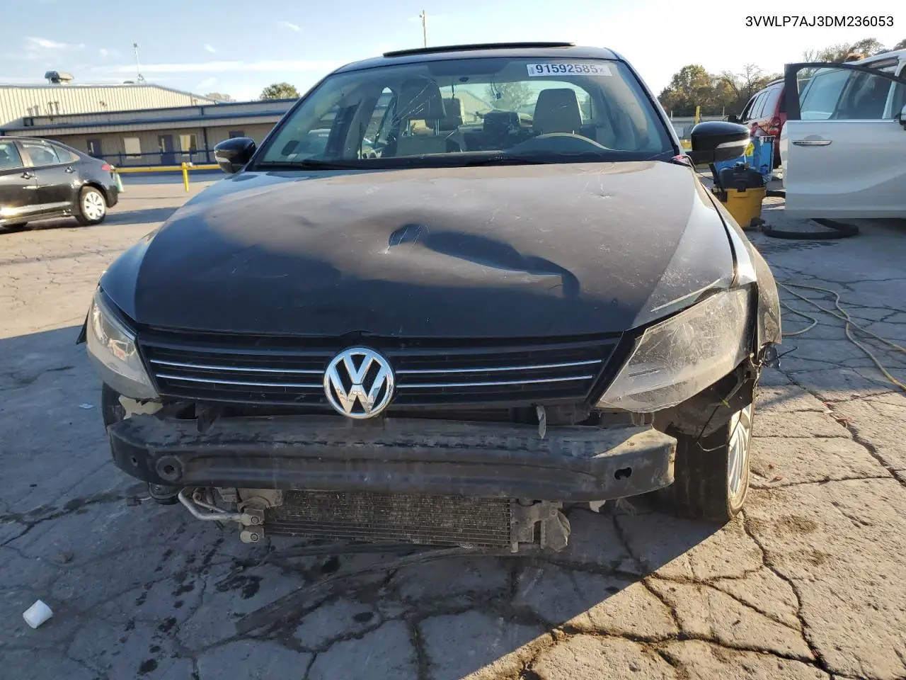 3VWLP7AJ3DM236053 2013 Volkswagen Jetta Sel