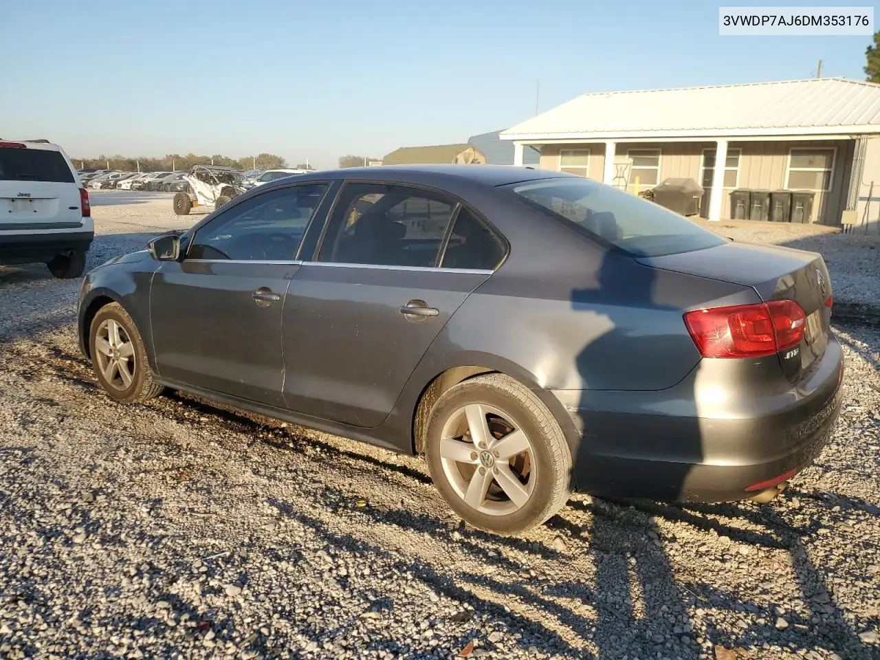 3VWDP7AJ6DM353176 2013 Volkswagen Jetta Se