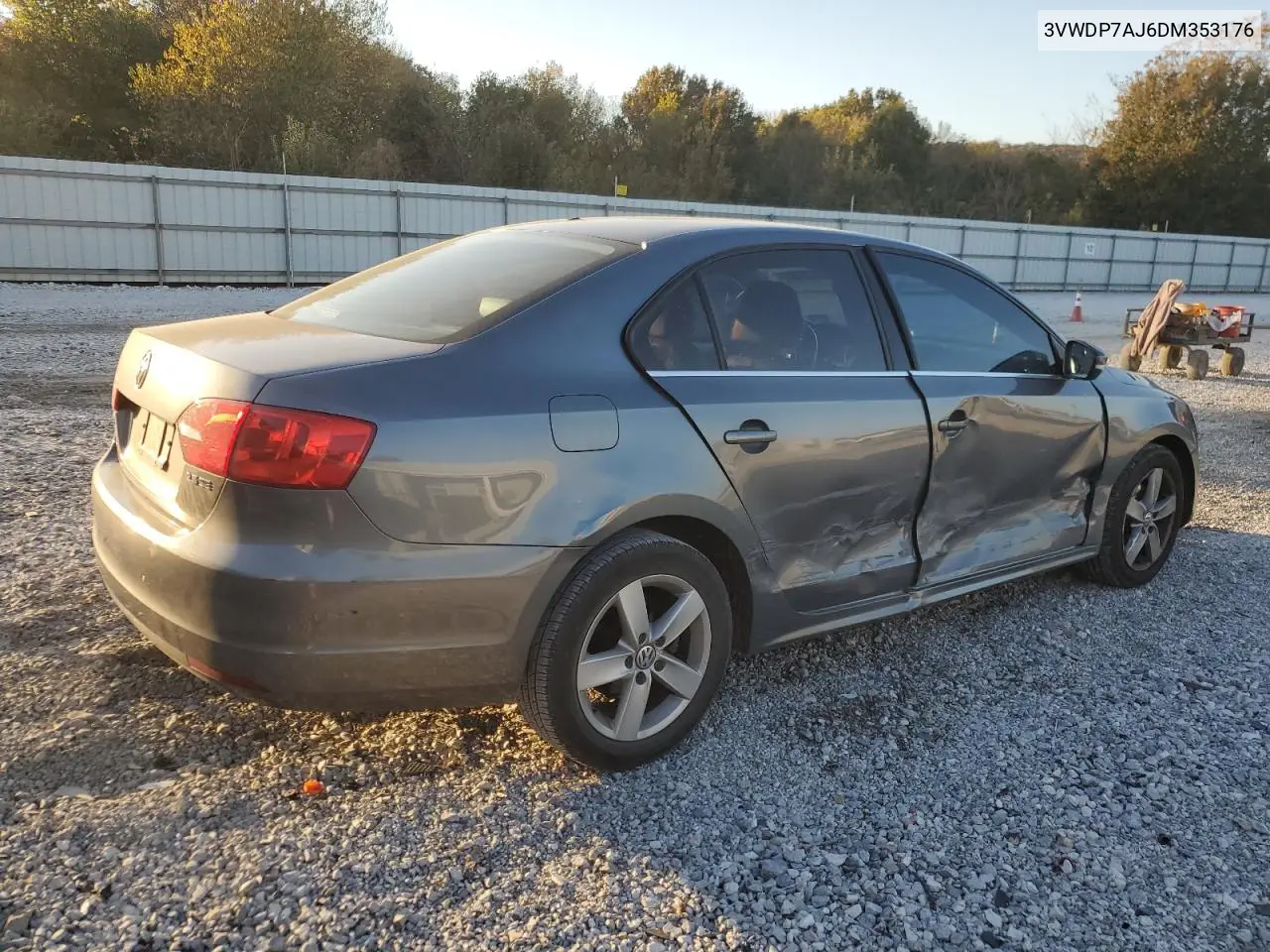 3VWDP7AJ6DM353176 2013 Volkswagen Jetta Se