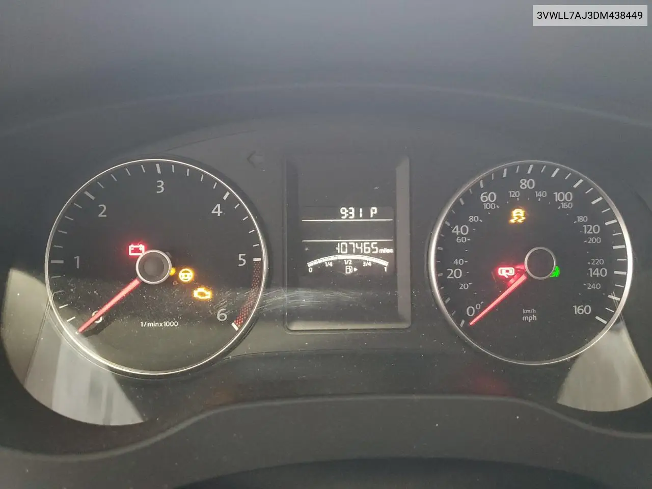 3VWLL7AJ3DM438449 2013 Volkswagen Jetta Tdi