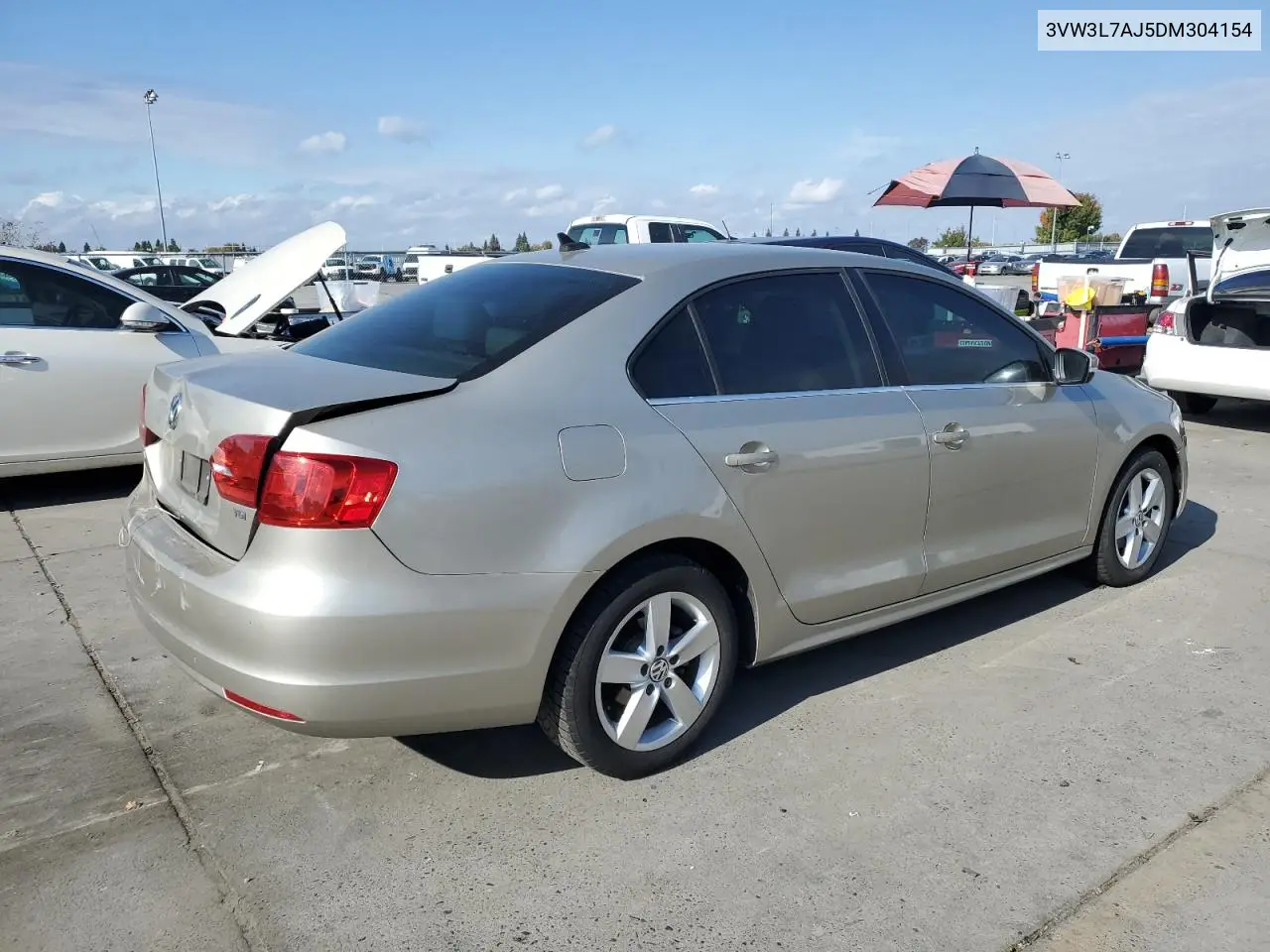 3VW3L7AJ5DM304154 2013 Volkswagen Jetta Tdi