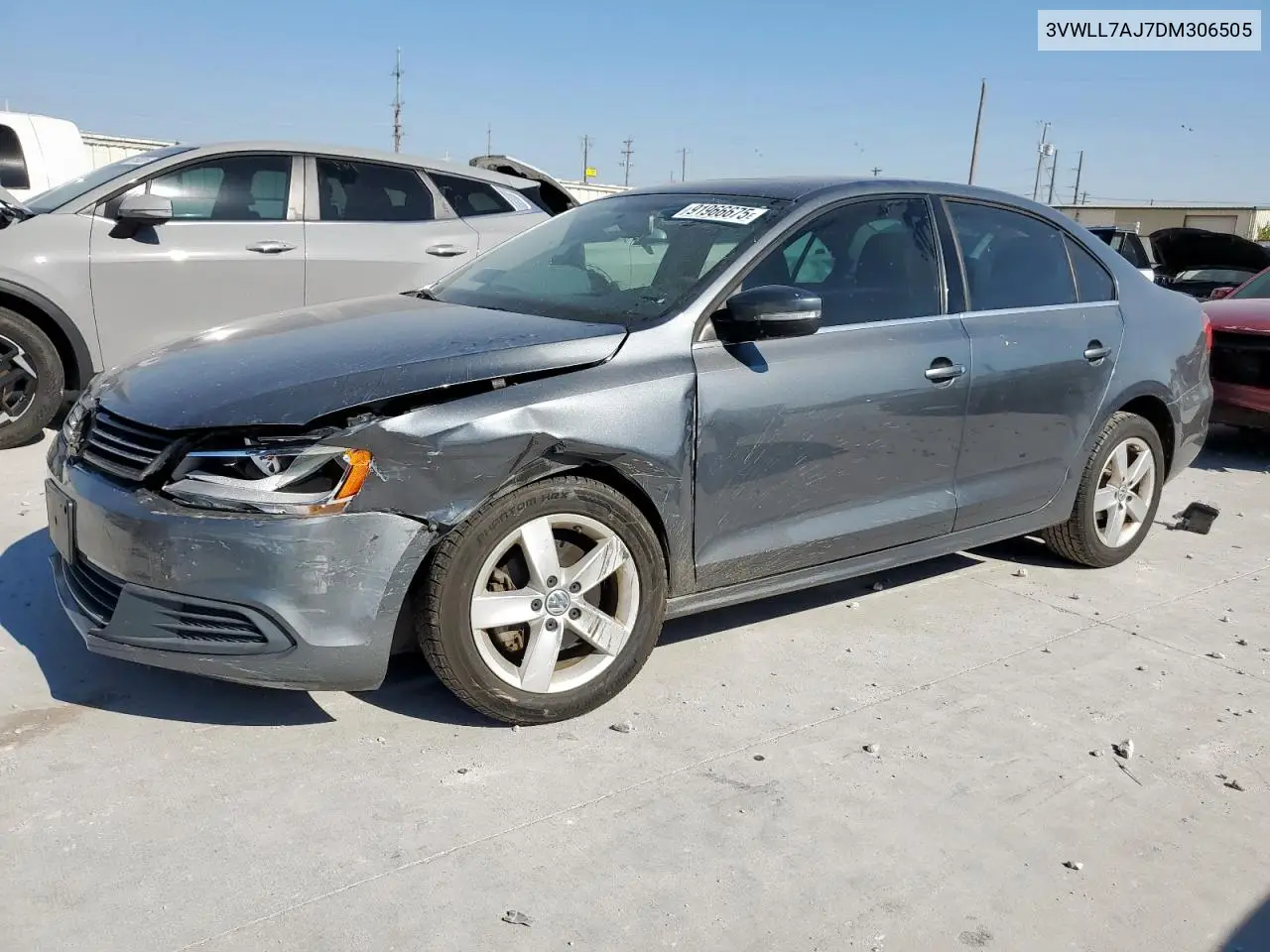 3VWLL7AJ7DM306505 2013 Volkswagen Jetta Tdi