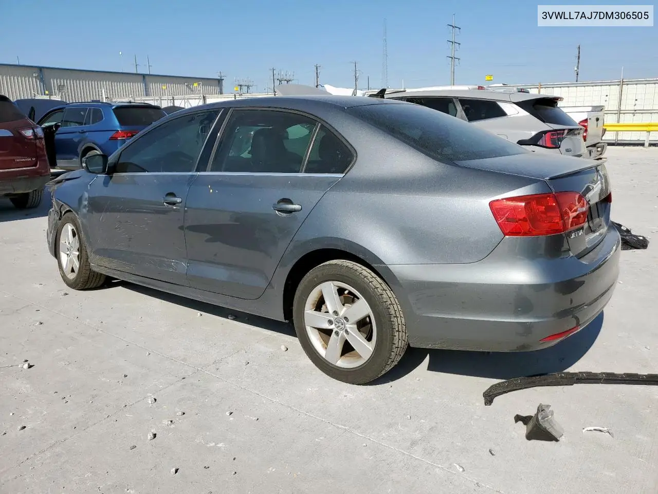 3VWLL7AJ7DM306505 2013 Volkswagen Jetta Tdi