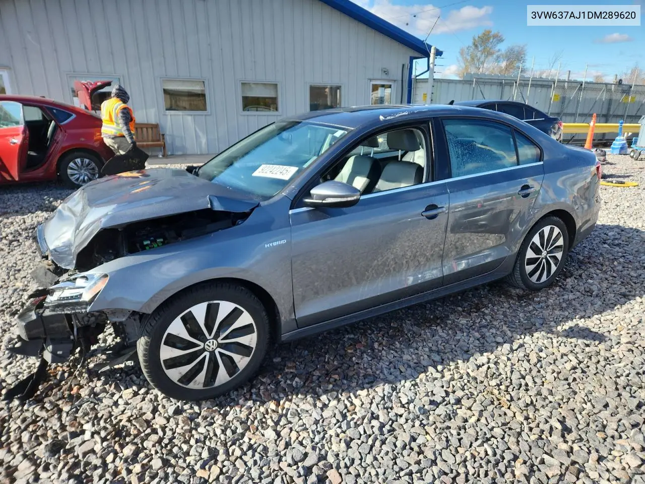 3VW637AJ1DM289620 2013 Volkswagen Jetta Hybrid