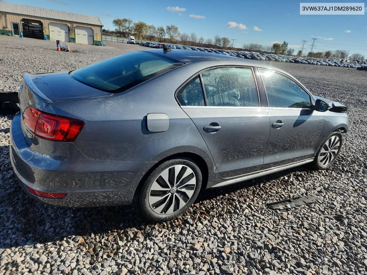 3VW637AJ1DM289620 2013 Volkswagen Jetta Hybrid