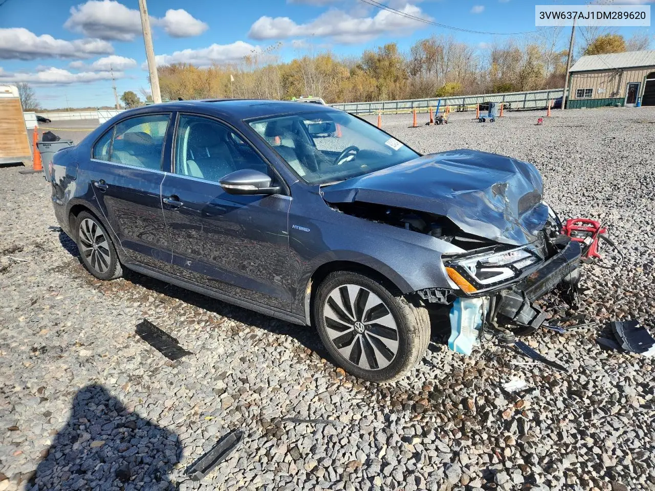 3VW637AJ1DM289620 2013 Volkswagen Jetta Hybrid