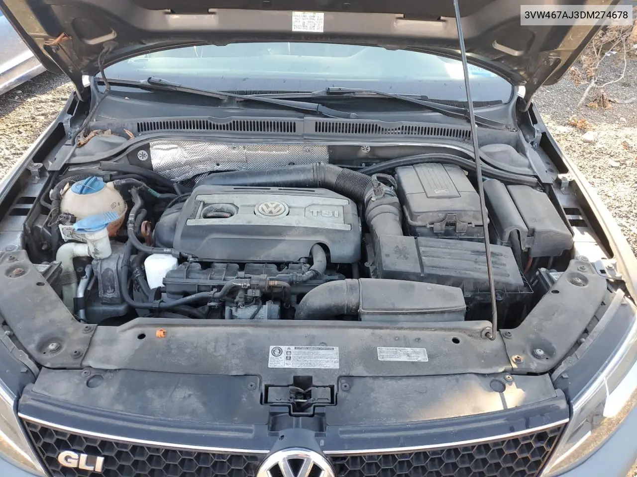 3VW467AJ3DM274678 2013 Volkswagen Jetta Gli